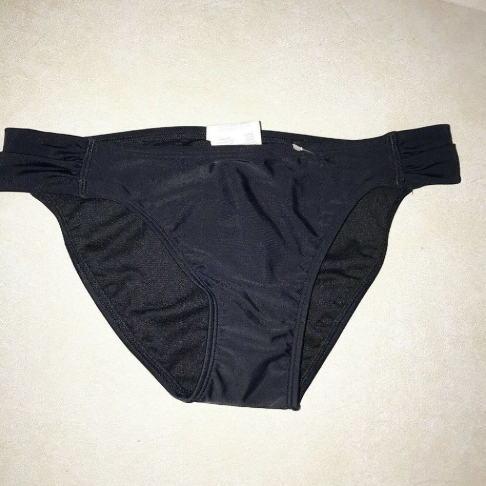 American Beach Swim Black Tankini Top & Bottom Set Womens Size S New - Picture 6 of 12